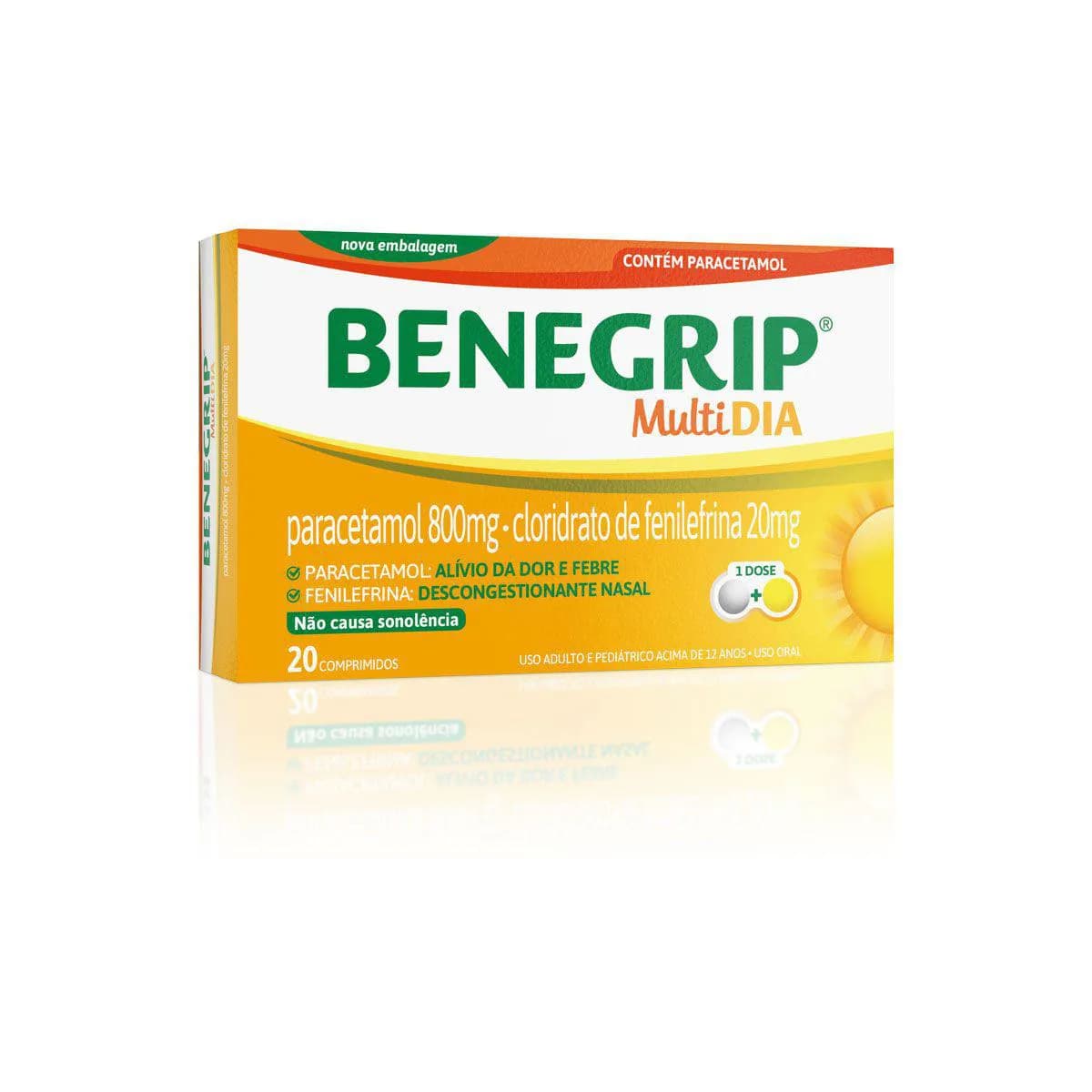 Benegrip Multi 20 Comprimidos