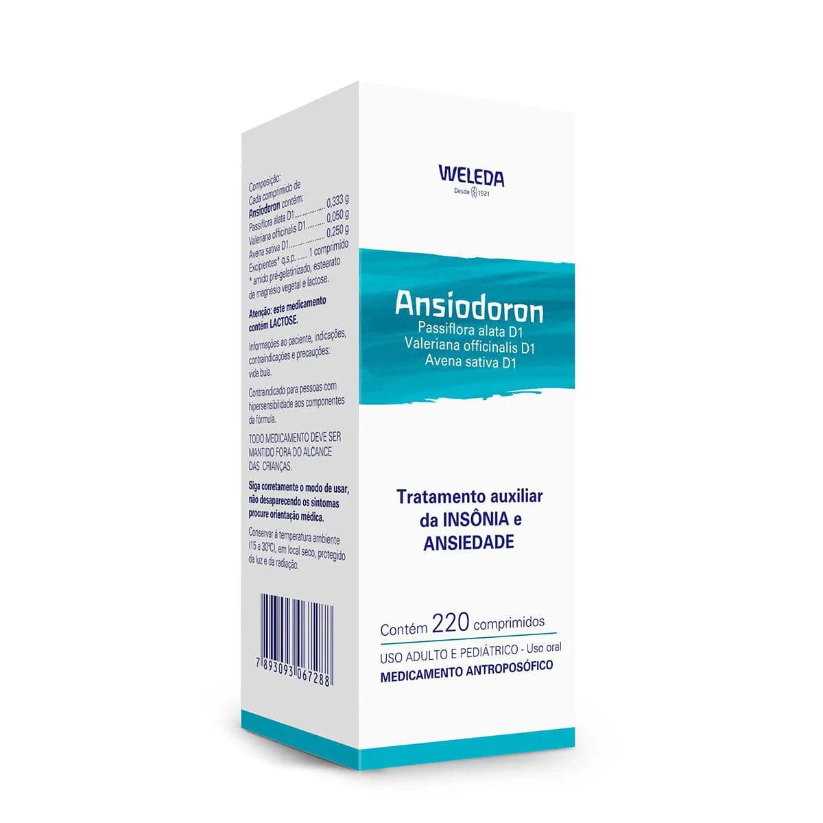 Ansiodoron Weleda 220 comprimidos